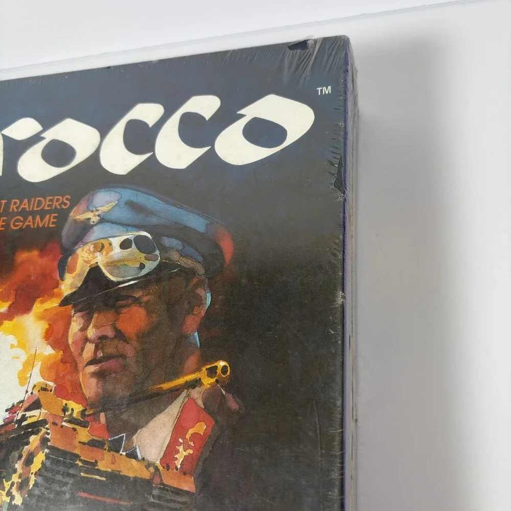 Vintage TSR Sirocco Desert Raiders Battle Game NOS Sealed New 1985 War Strategy